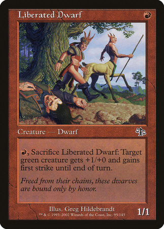 Liberated Dwarf [Judgment] | Jomio and Rueliete's Cards and Comics