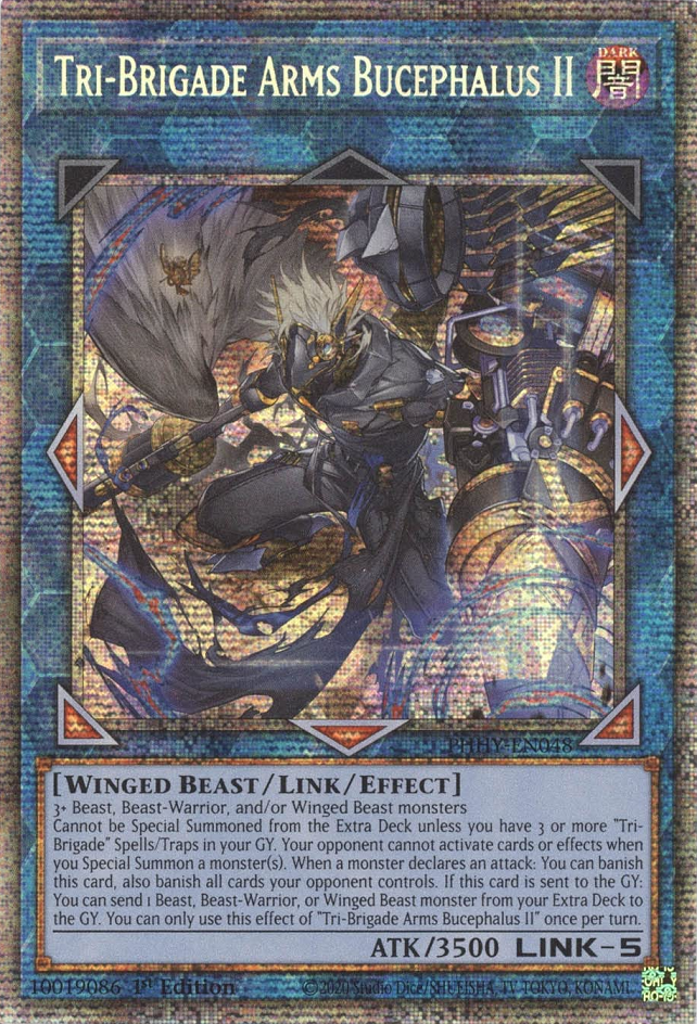 Tri-Brigade Arms Bucephalus II [PHHY-EN048] Starlight Rare | Jomio and Rueliete's Cards and Comics