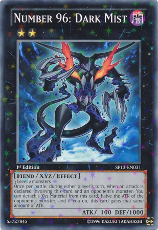 Number 96: Dark Mist [SP13-EN031] Starfoil Rare | Jomio and Rueliete's Cards and Comics