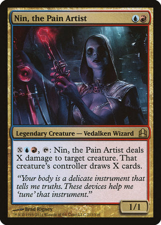 Nin, the Pain Artist [Commander 2011] | Jomio and Rueliete's Cards and Comics