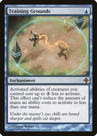 Training Grounds [Rise of the Eldrazi] | Jomio and Rueliete's Cards and Comics