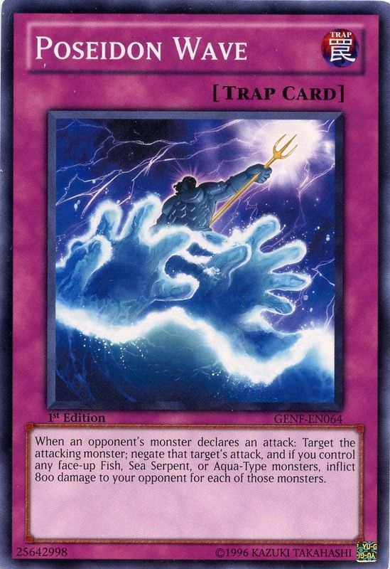 Poseidon Wave [GENF-EN064] Common | Jomio and Rueliete's Cards and Comics