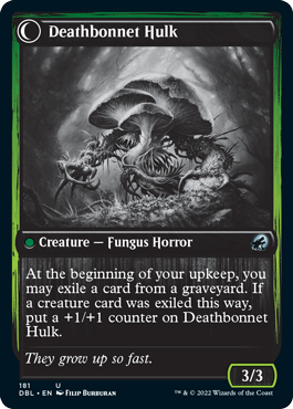 Deathbonnet Sprout // Deathbonnet Hulk [Innistrad: Double Feature] | Jomio and Rueliete's Cards and Comics