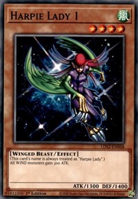 Harpie Lady 1 [LDS2-EN068] Common | Jomio and Rueliete's Cards and Comics