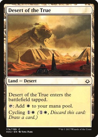 Desert of the True [Hour of Devastation] | Jomio and Rueliete's Cards and Comics