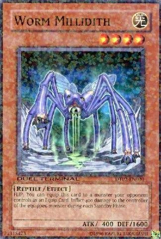Worm Millidith [DT02-EN030] Common | Jomio and Rueliete's Cards and Comics