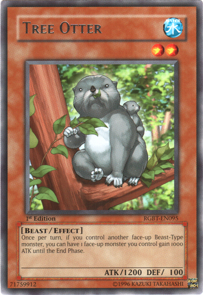 Tree Otter [RGBT-EN095] Rare | Jomio and Rueliete's Cards and Comics