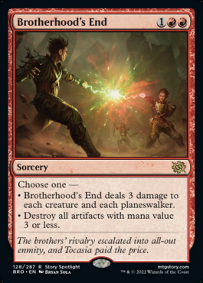 Brotherhood's End [The Brothers' War] | Jomio and Rueliete's Cards and Comics