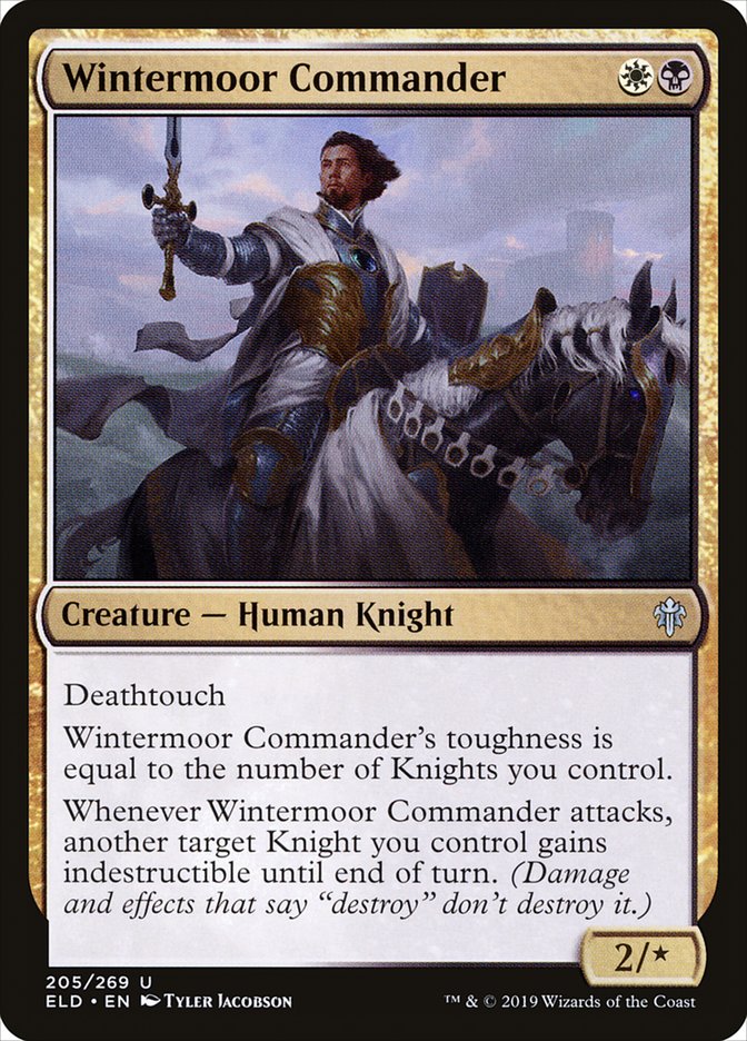 Wintermoor Commander [Throne of Eldraine] | Jomio and Rueliete's Cards and Comics