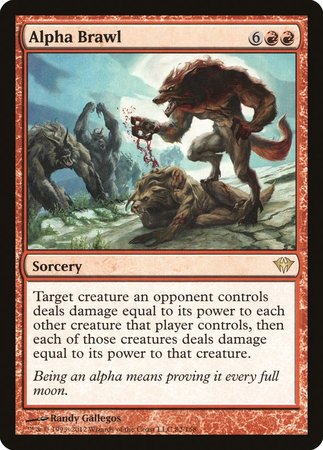 Alpha Brawl [Dark Ascension] | Jomio and Rueliete's Cards and Comics