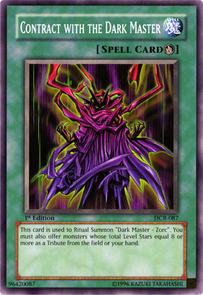 Contract with the Dark Master [DCR-087] Common | Jomio and Rueliete's Cards and Comics