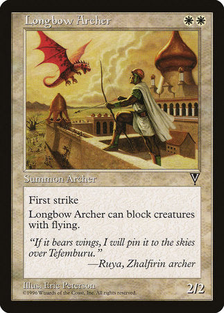 Longbow Archer [Visions] | Jomio and Rueliete's Cards and Comics