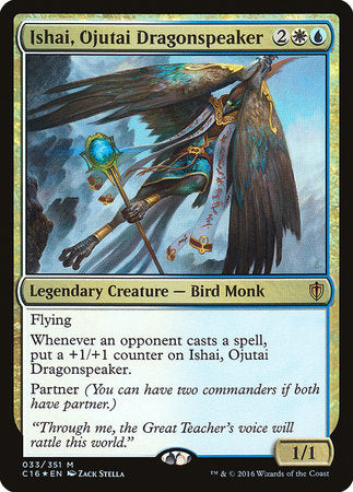 Ishai, Ojutai Dragonspeaker [Commander 2016] | Jomio and Rueliete's Cards and Comics