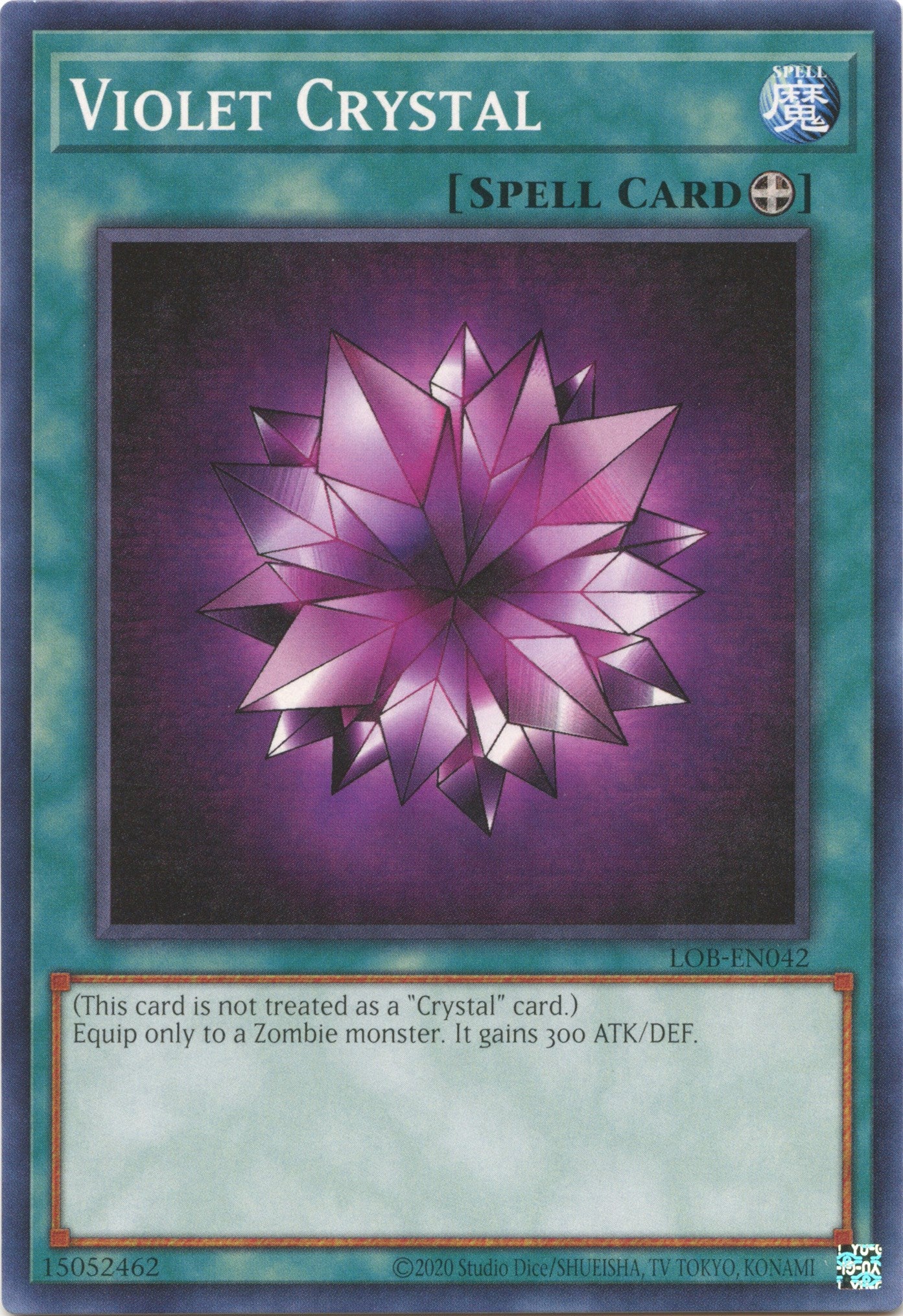 Violet Crystal (25th Anniversary) [LOB-EN042] Common | Jomio and Rueliete's Cards and Comics