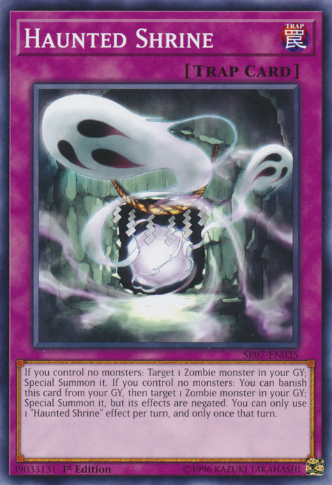 Haunted Shrine [SR07-EN035] Common | Jomio and Rueliete's Cards and Comics