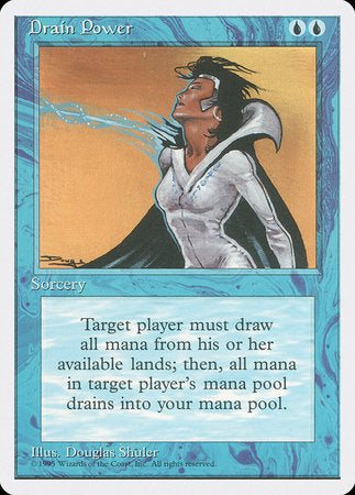 Drain Power [Fourth Edition] | Jomio and Rueliete's Cards and Comics