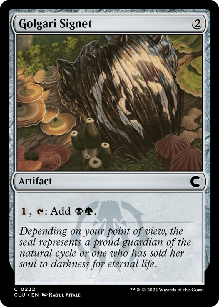 Golgari Signet [Ravnica: Clue Edition] | Jomio and Rueliete's Cards and Comics
