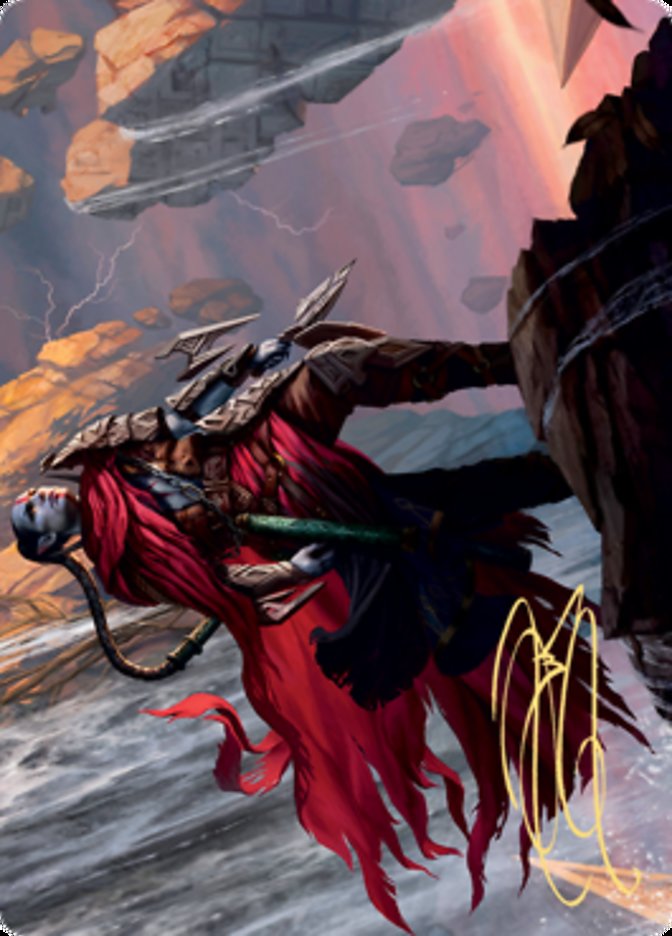 Anowon, the Ruin Thief Art Card (Gold-Stamped Signature) [Zendikar Rising Art Series] | Jomio and Rueliete's Cards and Comics
