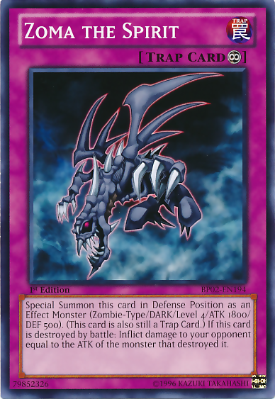 Zoma the Spirit [BP02-EN194] Common | Jomio and Rueliete's Cards and Comics