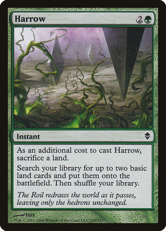 Harrow [Zendikar] | Jomio and Rueliete's Cards and Comics