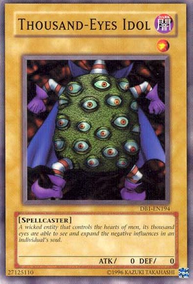 Thousand-Eyes Idol [DB1-EN194] Common | Jomio and Rueliete's Cards and Comics