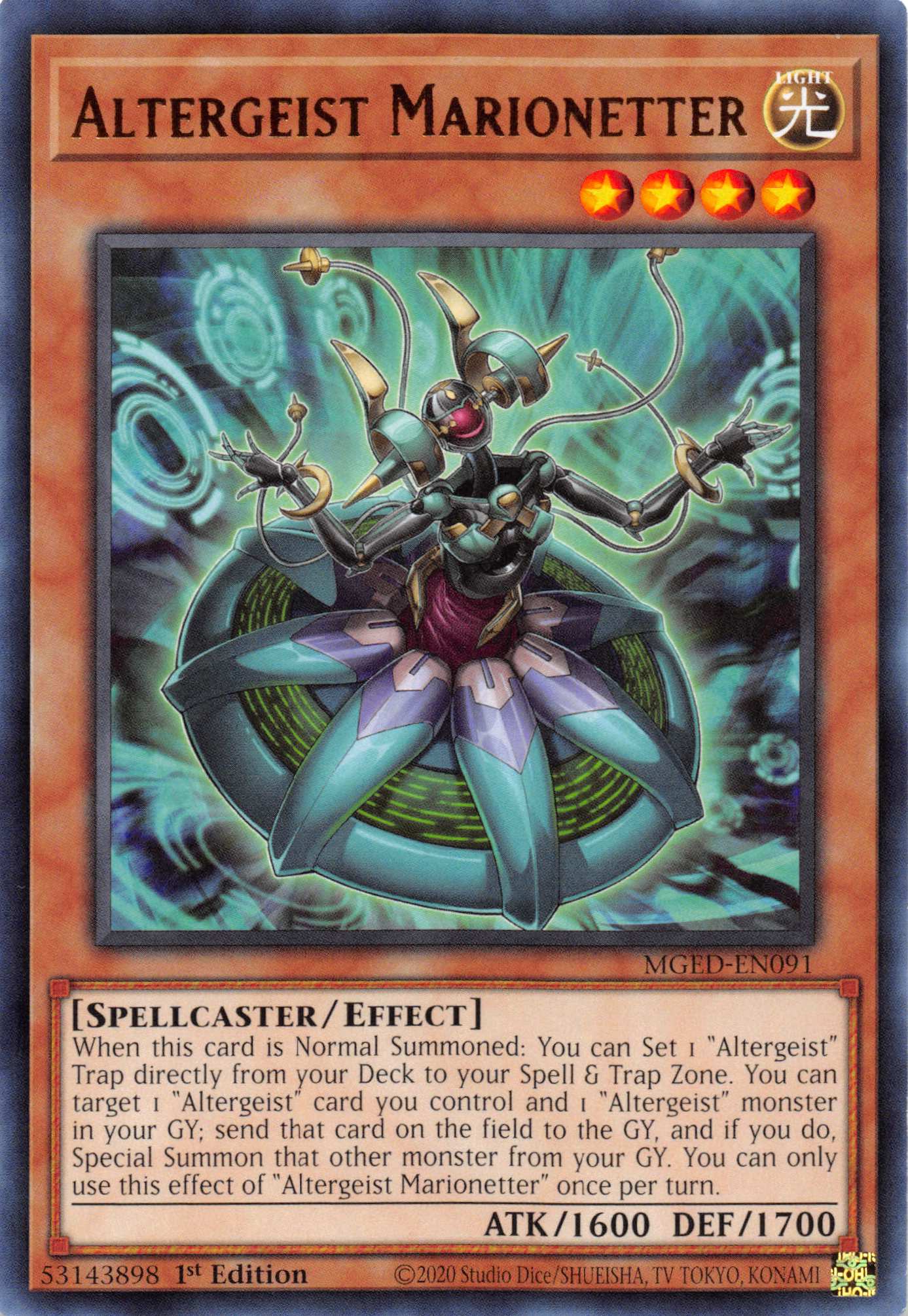 Altergeist Marionetter [MGED-EN091] Rare | Jomio and Rueliete's Cards and Comics