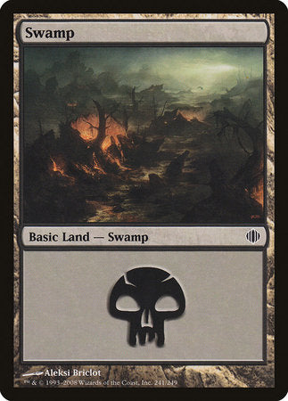 Swamp (241) [Shards of Alara] | Jomio and Rueliete's Cards and Comics