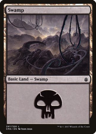 Swamp (297) [Commander Anthology] | Jomio and Rueliete's Cards and Comics