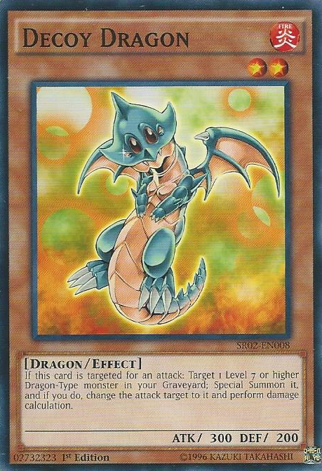 Decoy Dragon [SR02-EN008] Common | Jomio and Rueliete's Cards and Comics