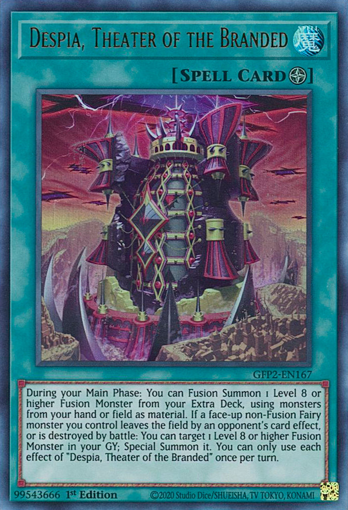Despia, Theater of the Branded [GFP2-EN167] Ultra Rare | Jomio and Rueliete's Cards and Comics