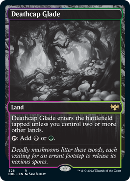 Deathcap Glade [Innistrad: Double Feature] | Jomio and Rueliete's Cards and Comics