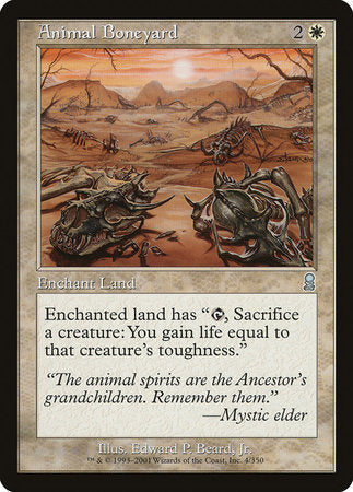 Animal Boneyard [Odyssey] | Jomio and Rueliete's Cards and Comics
