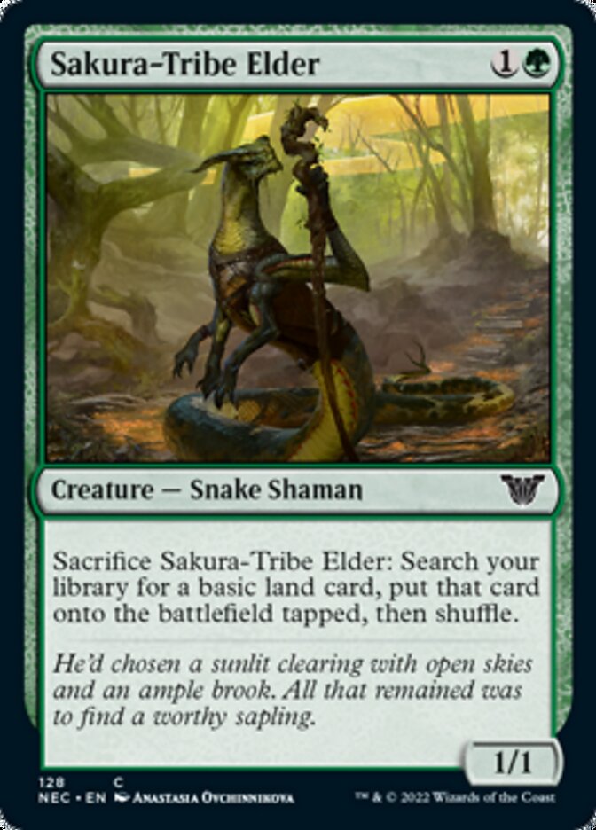 Sakura-Tribe Elder [Kamigawa: Neon Dynasty Commander] | Jomio and Rueliete's Cards and Comics
