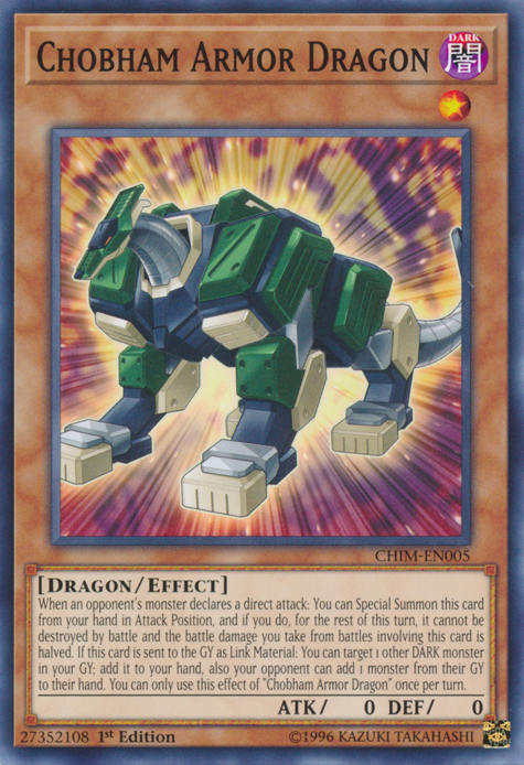 Chobham Armor Dragon [CHIM-EN005] Common | Jomio and Rueliete's Cards and Comics