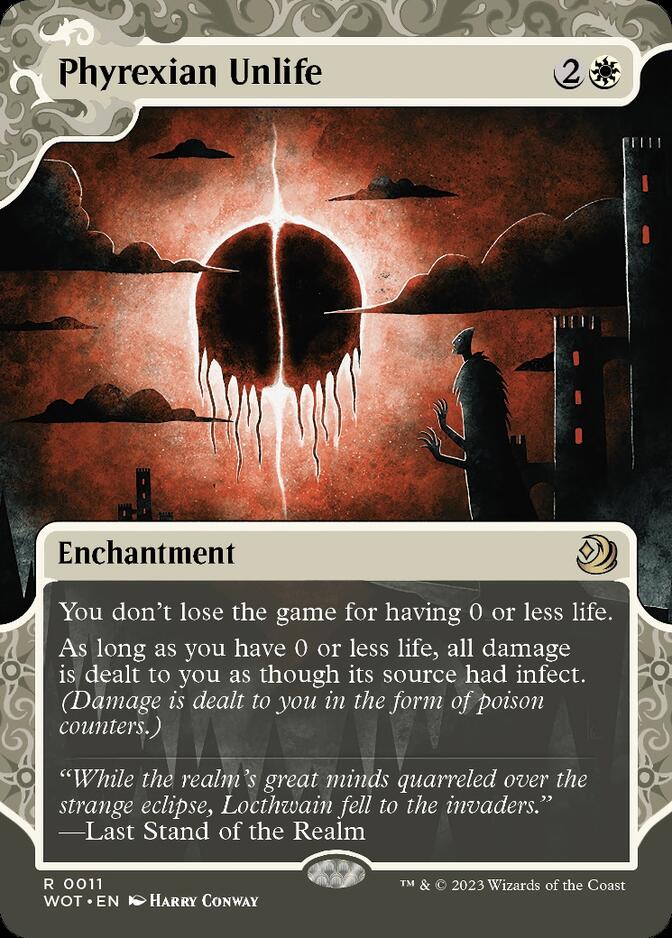 Phyrexian Unlife [Wilds of Eldraine: Enchanting Tales] | Jomio and Rueliete's Cards and Comics