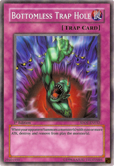 Bottomless Trap Hole [SDDE-EN032] Common | Jomio and Rueliete's Cards and Comics