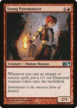 Young Pyromancer [Magic 2014] | Jomio and Rueliete's Cards and Comics