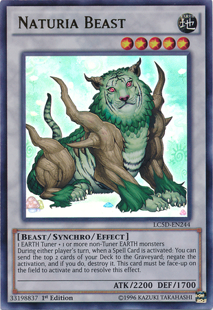 Naturia Beast [LC5D-EN244] Ultra Rare | Jomio and Rueliete's Cards and Comics