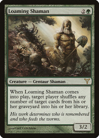 Loaming Shaman [Dissension] | Jomio and Rueliete's Cards and Comics