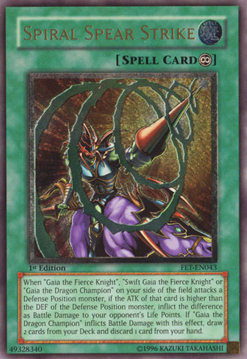 Spiral Spear Strike (UTR) [FET-EN043] Ultimate Rare | Jomio and Rueliete's Cards and Comics