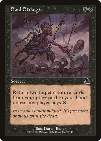 Soul Strings [Prophecy] | Jomio and Rueliete's Cards and Comics