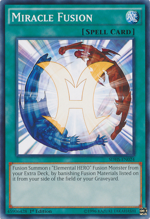 Miracle Fusion [SDHS-EN024] Common | Jomio and Rueliete's Cards and Comics