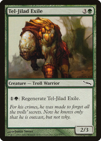 Tel-Jilad Exile [Mirrodin] | Jomio and Rueliete's Cards and Comics
