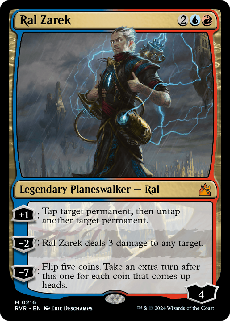 Ral Zarek [Ravnica Remastered] | Jomio and Rueliete's Cards and Comics