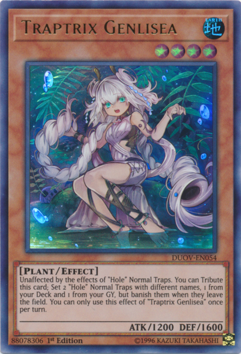 Traptrix Genlisea [DUOV-EN054] Ultra Rare | Jomio and Rueliete's Cards and Comics