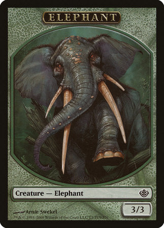 Elephant Token [Duel Decks: Garruk vs. Liliana Tokens] | Jomio and Rueliete's Cards and Comics