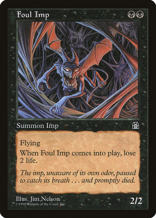 Foul Imp [Stronghold] | Jomio and Rueliete's Cards and Comics