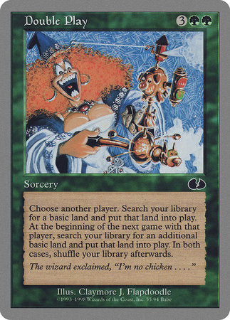 Double Play [Unglued] | Jomio and Rueliete's Cards and Comics
