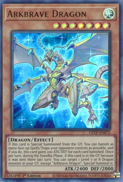 Arkbrave Dragon [GFTP-EN072] Ultra rare | Jomio and Rueliete's Cards and Comics