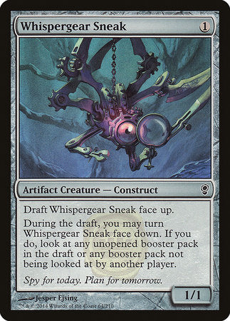 Whispergear Sneak [Conspiracy] | Jomio and Rueliete's Cards and Comics
